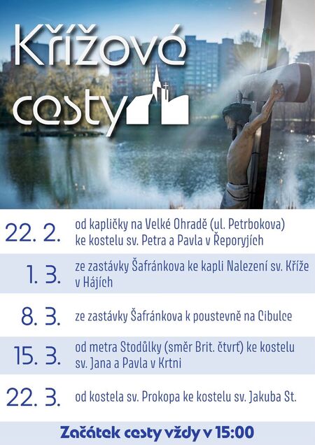 Křížové cesty formou procházky Křížové cesty formou procházky